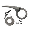 thumbnail image 3 of pitrice Portable Bike Chain Guard Cover Crank Durable for Outdoor Riding Accessories Grey,Full Set, 3 of 9