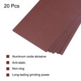 thumbnail image 4 of Uxcell 20 Pack Sandpapers 9" x 3.7" Aluminum Oxide Sanding Sheets Hand Sander Papers 320 Grit, 4 of 5