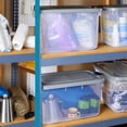 thumbnail image 5 of Rubbermaid 4 Pack Roughneck Clear Storage Containers, Stackable Totes, 66 Quart, 5 of 5