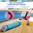 thumbnail image 4 of HOMCOM Tapis Flottant 7,5 X 4 Pi, Tapis Flottant Nénuphar Tapis d'Eau, Bleu, 4 of 9