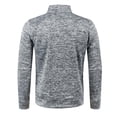 thumbnail image 4 of Men's Track Jackets Lightweight Full Zip Tops Casual Slim Fit Coat Workout Running Athletic Active Jacket With Pockets, 4 of 4