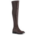 thumbnail image 1 of Bottes Hautes à Talons Carrés et Bout Rond pour Femmes de Unique Bargains, 1 of 6
