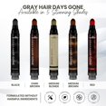 thumbnail image 5 of Herbishh Black Hair Root Touch up Pen, Instant Gray Coverage & Thin Hair Cover up, Concealer for Hairlines, Water Resistant & Semi Permanent Smudge Proof Hair Color, Washable,0.68 fl. Oz, 5 of 5