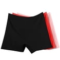 thumbnail image 1 of Cameland 3PC Women Plus Size Boyshorts Cotton Panties Underwear Stretch High Waisted Leak Proof Boxer Briefs, 1 of 5