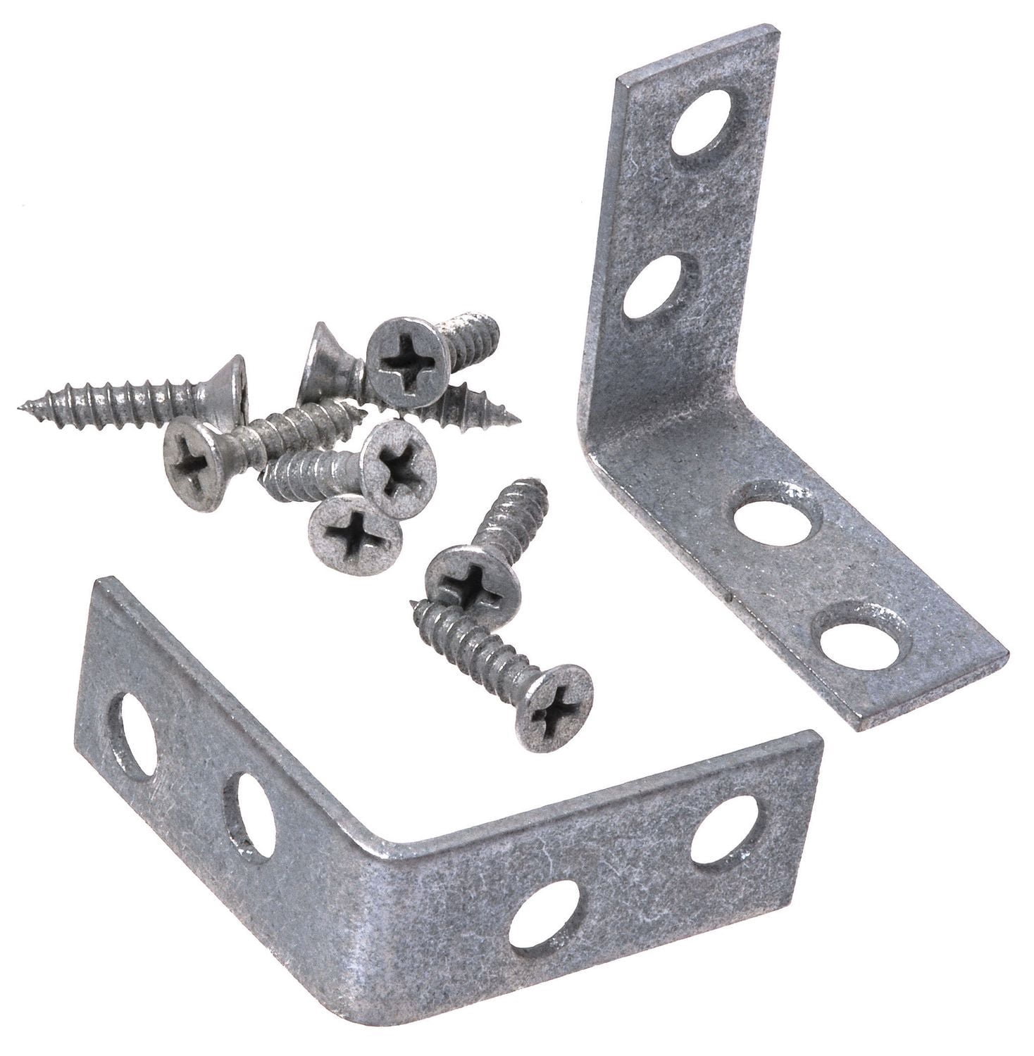 Hardware Essentials 1 1/2" Galvanized Corner Brace