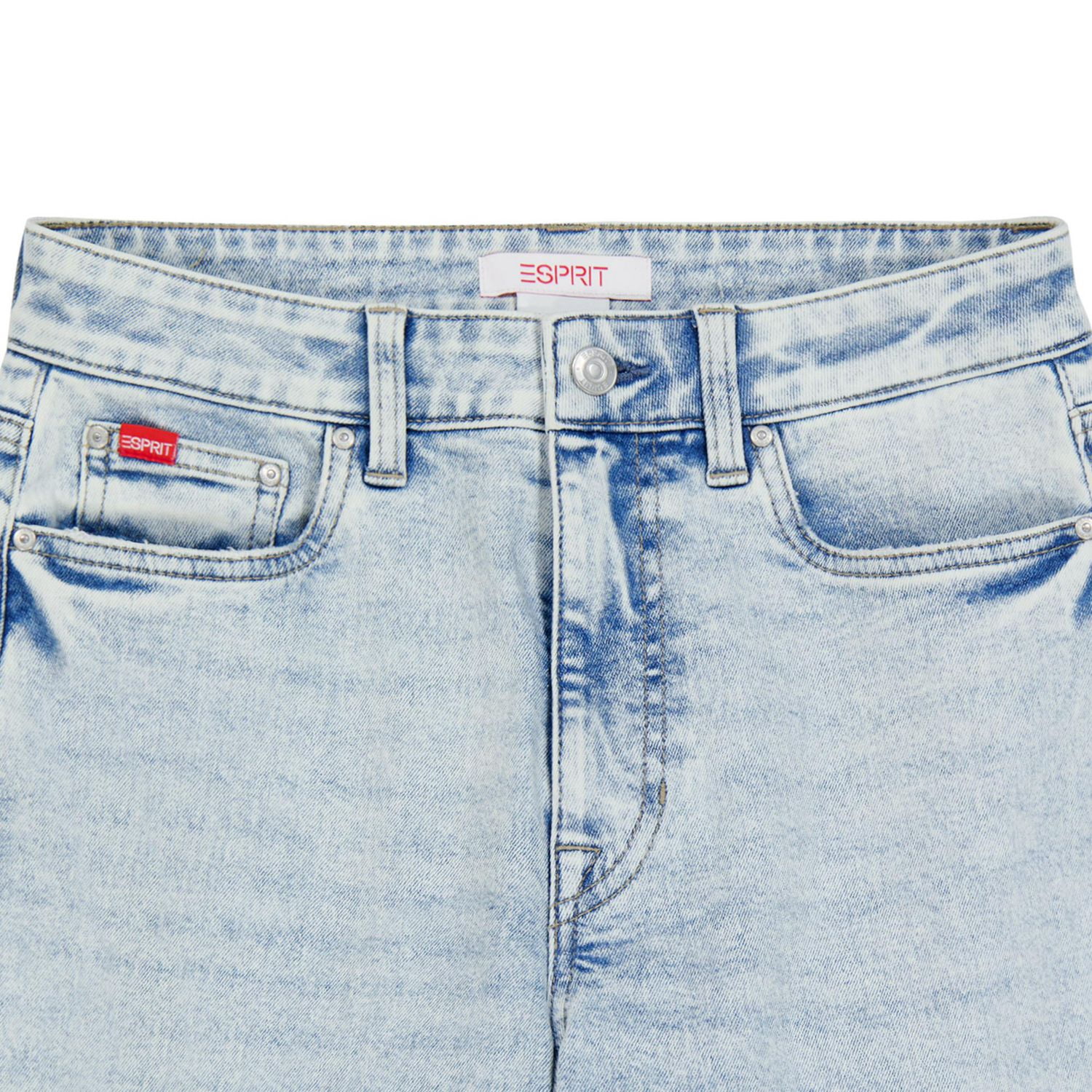 Esprit Women's Cuffed Loose Straight Jeans, Sizes 2-18