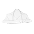 thumbnail image 3 of Siruishop Baby Crib Net Breathable Protective Removeable Crib Cover for Travel Home Bed White S, 3 of 7