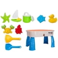 thumbnail image 1 of Xuanheng Table d'Activités Sensorielles pour Enfants, Sable et Eau, Table de Jeu pour Extérieur Intérieur, 1 of 8