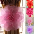 thumbnail image 1 of Jusqu'à 65 % de Rabais SMihono Meilleurs Dos à Nouer à Clip pour Rideaux à Fleurs de Pivoine Maintien Panneau de Support de Maintien, 1 of 5