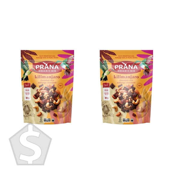 prAna Mélange de Chocolat Kilimanjaro - Lot de 2