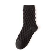 FhsagQ Socks Socks for Women Push Up Womens Socks Candy Colors Socks Colorful Lightweight Cotton Athletic Socks Women Socks Open Crotch Womens Socks Crotchless Socks Black One Size