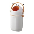 thumbnail image 2 of Siruishop Diaper Trash Can Dustbin Garbage Container for Restaurant Bathroom Household White, 2 of 8