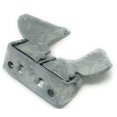 thumbnail image 1 of Wall Mount Gate Butterfly Fork Latch - 1-3/8" Fork, Chain link Fence gate hardware, Chain link Fence Gate parts, 1 of 4