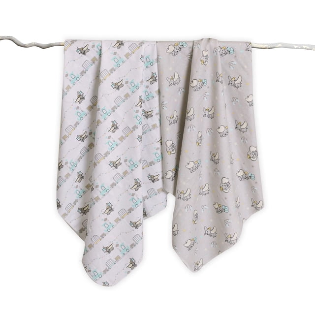 Disney 2-Pack Flannel Receiving Blankets