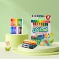 thumbnail image 1 of Hexagon Oil Pastels Set for Artists, Smooth Multicolor Drawing Sticks, Professional Grade Blending Wax Crayons for Creative Projects, 1 of 8
