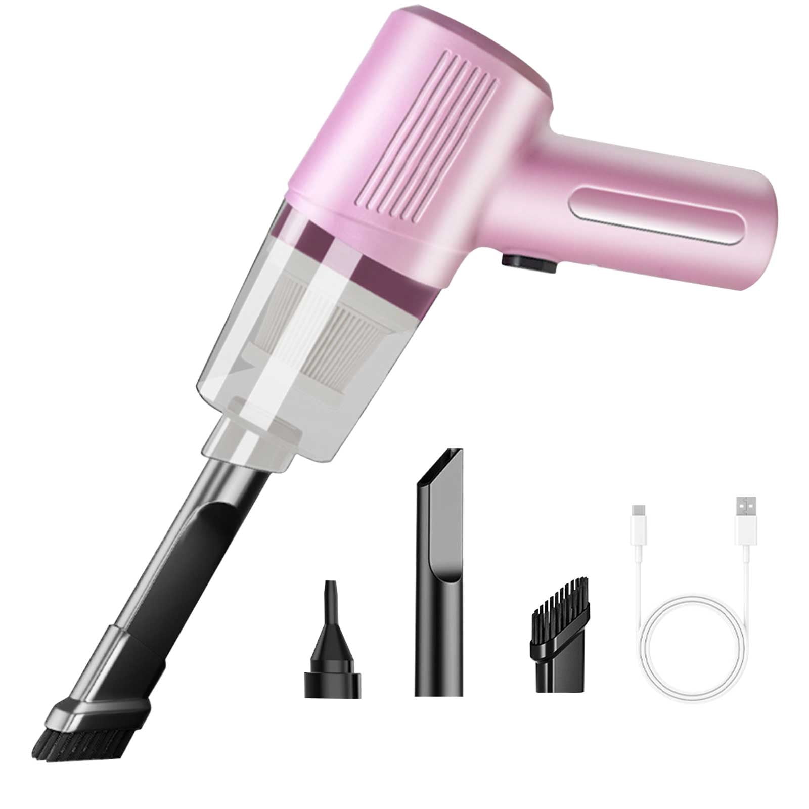 Dvkptbk Vacuum Cleaner Car Vacuum Cleaner Wireless Multifunctional Handheld Portable Car with Vacuum Cleaner High-Power Mini Suction Blowing Car Accessories