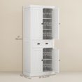 thumbnail image 3 of HOMCOM Armoire de Cuisine en Bois 72 Pouces Rangement à Fermeture Douce, 3 of 10