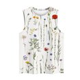 thumbnail image 3 of LSLJS Fashion Women Sleeveless Printed Garment Comfortable Breathable V-Neck Blouses Tops, Womens Tank Tops, 3 of 4