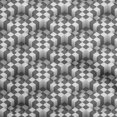 thumbnail image 1 of oneOone Silk Tabby Gray Fabric Geometrical Fabric For Sewing Printed Craft Fabric By The Yard 42 Inch Wide, 1 of 4