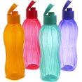 thumbnail image 2 of Tupperware Ensemble de Bouteilles d'Eau Fliptop, 750Ml, Ensemble de 4, 2 of 2
