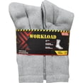 thumbnail image 2 of Mens Workload 6-Pack Work Socks, 2 of 2