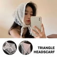 thumbnail image 4 of YSABOXY Bandeau Triangulaire pour la Tête Bandeau Femmes Dames Accessoires pour Cheveux Bandanas Cicatrice f, 4 of 5
