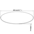 thumbnail image 3 of vidaXL Table Top Tempered Glass Round 400 mm, 3 of 3