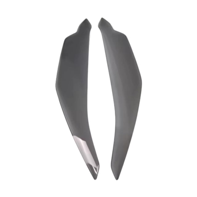Xuanheng Motorcycle Front Headlight Cover DIY Modified for Motorbike Accessories Gray