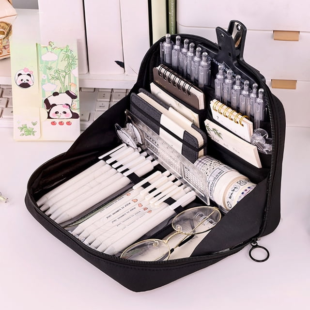 EGNMCR Closet Organizers and Storage, Kitchen Organization Pencil Case For Primary School Students 12-layer Pencil Case With High Appearance And Multifunctional Pencil Case Stationery pocket