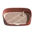 thumbnail image 1 of Dog Toilet Dog Potty Pan Pets Pee Toilet Dog Potty Tray Potty Trainer Corner Red S, 1 of 9