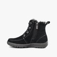 thumbnail image 3 of Comfy Moda Bottes d'Hiver en Suède Imperméables Doublées de Fourrure pour Femmes Warsaw Short, 3 of 6