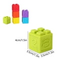 thumbnail image 3 of SPOORYYO Silicone Stacking Blocks Set Soft Early Learning Toy for Sensory Development Tactile Stimulation Motor Skills and Interactive Play, 3 of 9