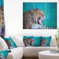 thumbnail image 3 of Design Art Leopard Sauvage Près Vue Art Sur Toile, 3 of 3