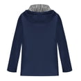 thumbnail image 4 of MeetoTime Manteau de Pluie Imperméable pour Femme Mi-Long à Capuche Coupe-Vent Extérieur Randonnée Imperméable Tailles Régulières et Plus, 4 of 5