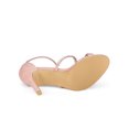 thumbnail image 3 of BLISSFUL STEP Women's Shoes Rhinestone Stiletto Heel Ankle Strap Sandals Light Pink 5, 3 of 8