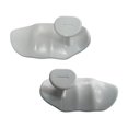 thumbnail image 3 of jinwen 2 Pcs Poignées de Musculation Gants de Gym pour Haltérophilie Crosstraining Gris, 3 of 9