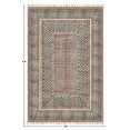 thumbnail image 1 of Casavani Handblock Printed Black Cotton Rug Area Rug for Living Dining Bedroom 10x18 feet, 1 of 6