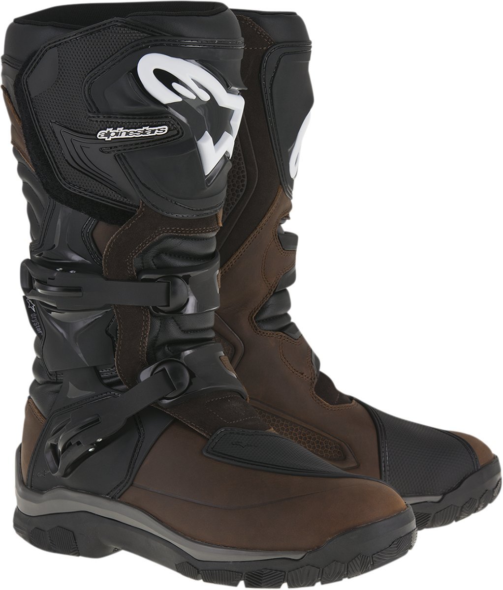 Alpinestars Mens Corozal Adventure Drystar Oiled Leather Boot (Brown, 11)