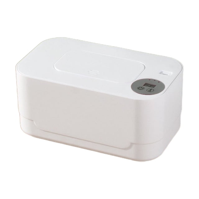 White White Smart Temperature Control Wipes Warmer With Night Light For Car Or Home Use Usb Charging Easy To Clean And Portable For Daily Care Needs