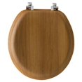 thumbnail image 1 of Bemis 9601CP-263 Siège de Toilette Rond en Bois, 1 of 3