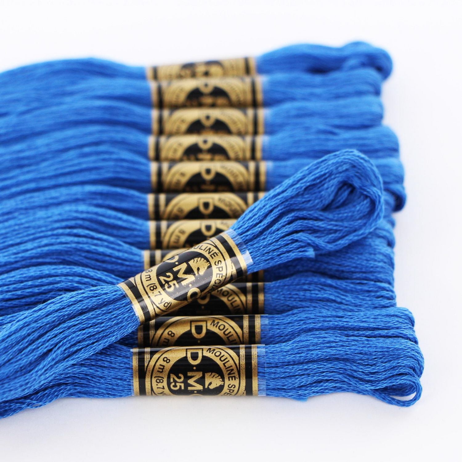 DMC bleu coton 6 Strand Floss 8 m (8.75 yd)