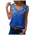 thumbnail image 1 of Fridja Camisole de Blouse Supérieure Sans Manches Décontractée à Col en V pour Femme Womens, 1 of 9