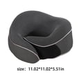 thumbnail image 3 of Styesk Pillow Travel Neck Pillow Top Memory Foam Pillow For Head Support Ideal For Airplanes Cars And Home Recliners Adjustable And Soft Home &kitchen Bedding, 3 of 6