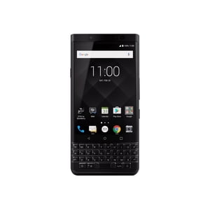 BlackBerry KEYone - noir Edition - 4G smartphone - RAM 4 GB / Mémoire interne 64 GB - microSD emplacement - LCD affichage - 4.5" - 1620 x 1080 pixels - caméra arrière 12 MP - caméra avant 8 MP - noir