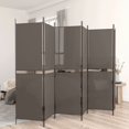 thumbnail image 1 of vidaXL 6-Panel Room Divider Anthracite 300x220 cm Fabric, 1 of 5
