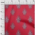 thumbnail image 1 of oneOone Cotton Cambric Fabric Leaves|Floral & Paisley Block Printed Craft Fabric BTY 56 Inch Wide, 1 of 4