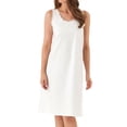 thumbnail image 1 of Women's Shadowline 801 24 Inch Cool Cottons Full Slip (White 44), 1 of 4