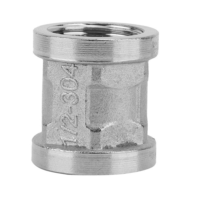 Pipe Adapter,5pcs G1/2” Stainless Steel Stainless Steel Pipe Fittings Pipe Connector Professionally Tested
