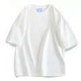 thumbnail image 1 of Gspmoly T-Shirt pour Hommes, Haut Décontracté Uni à Manches Courtes Col Rond Blouses d'Été jusqu'à 70 % de Réduction, 1 of 7