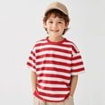 thumbnail image 2 of Akiihool T-Shirts Graphiques Garçons Ados T-Shirt Garçon - Mélange de Coton T-Shirts Graphiques à Manches Courtes pour Garçons - T-Shirt Graphique Cool Décontracté (Rouge, 5-6 Ans), 2 of 4